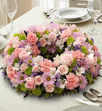 Multicolor Pastel Centerpiece