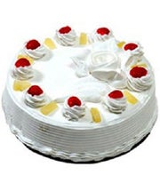 Eggless Pineapple Cake