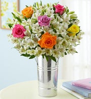 Assorted Rose & Peruvian Lily