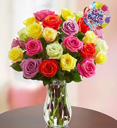 Dozen Assorted Roses