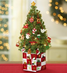 Countdown to Christmas Spruce Tree