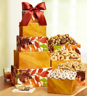 Falling Leaves Sweets Tower