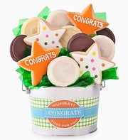 Cheryl's Congratulations Cookie Flower Pot