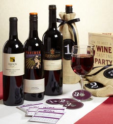 Complete Wine Tasting Party Kit Gift Box - Wine Tasting Party Kit