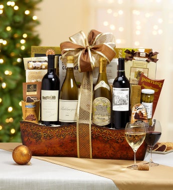 The Wine Connoisseur Gift Basket