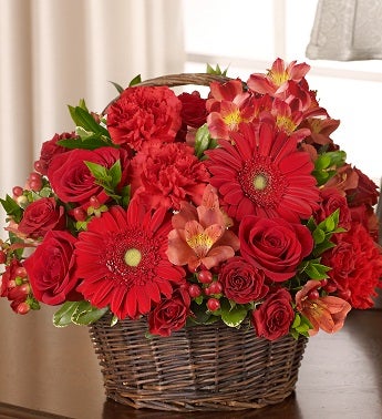 All Red Basket