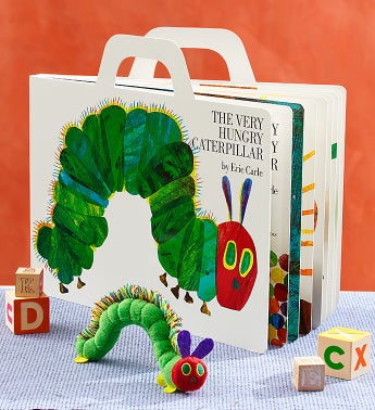 very hungry caterpillar book and plush