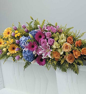 Full Cover Hanging Casket Spray