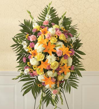 standing spray for sympathy