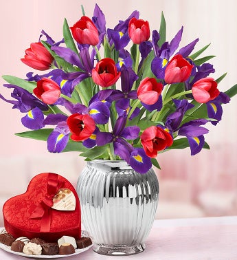 Tulip and Iris Bouquet