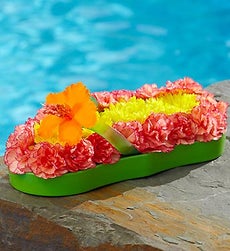 Fresh Flower Flip Flop