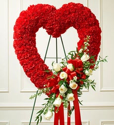 White Open Heart