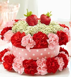 Fresh Flower Cake Strawberry Shortcake
