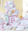 B-is-for-Baby Girl Deluxe Gift Block