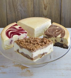 Best of Junior's 4-Flavor Cheesecake Sampler