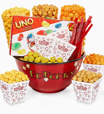 The Popcorn Factory® Bowl & Snacks
