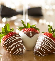 Formal Affair Chocolate Strawberries Wedding Gift
