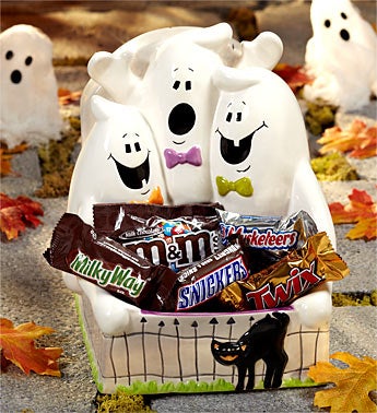 Ghost Trio Candy Dish