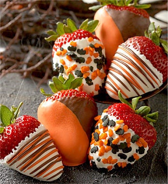 Halloween Chocolate Covered Strawberries 12ct