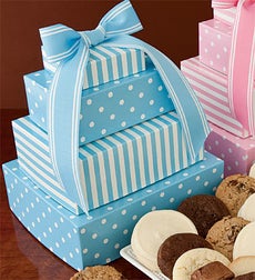 Cheryl's Welcome Baby Boy Gift Tower