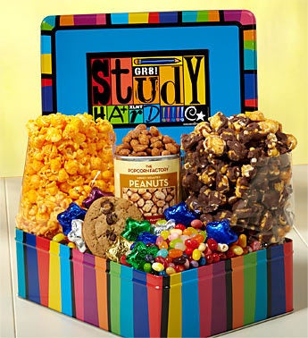 The Popcorn Factory® Study Hard Deluxe Tin