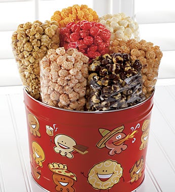The Popcorn Factory® Popcorn Pals 7-Way Tin