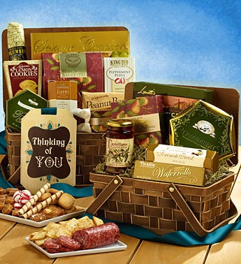Delectable Duo Gourmet Gift Baskets