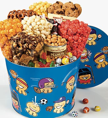 The Popcorn Factory� Sports Pals Snack Tin