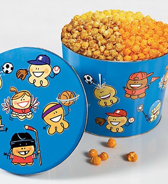 The Popcorn Factory® Sports Pal Popcorn Tin