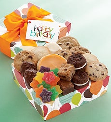 Happy Birthday Gourmet Cookie & Sweets Gift Box - Cheryl's Birthday Treats Box