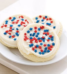 Cheryl's Celebrate America Patriotic Cookies - Cheryls Patriotic Cut-Out Cookies 12 count
