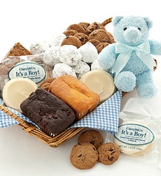 Mrs. Beasley's Welcome Baby Boy Gift Basket - Mrs. Beasley's Welcome Baby Boy Basket