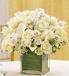 All White Centerpiece Package - Set of 15