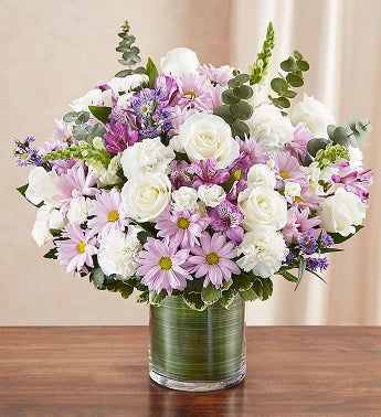 Cherished Memories - Lavender and White