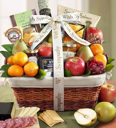 Sympathy Gift Basket Remembering Your Loved One - Remembering Your Loved One Sympathy Gift Basket