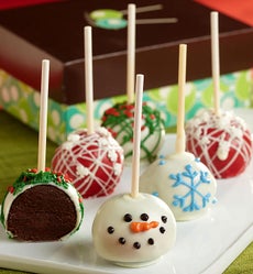 Holiday Truffle Cake Pops