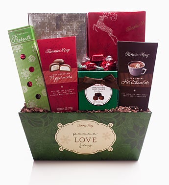 Fannie May� Peace Love & Joy Gift Basket