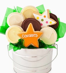 Cheryl's Congratulations Cookie Flower Pot
