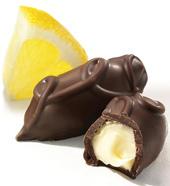 Fannie May Dark Chocolate Covered Lemon Creams 1lb