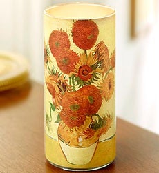Van Gogh Sunflower Candles