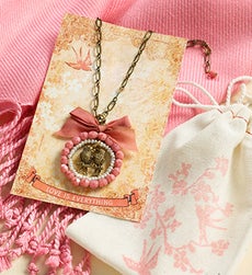 Love is Everything Necklace and Scarf Set