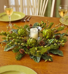 Artichoke Berry Candle Ring