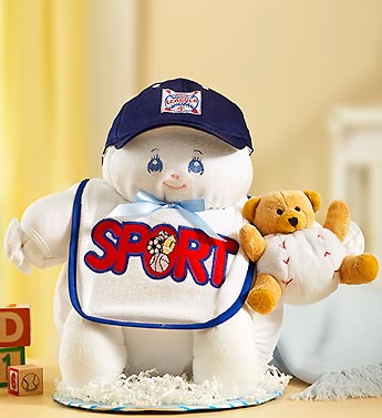 Sport Baby Boy Doll Gift Set