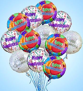 Air-Rangement - Anniversary Mylar Balloons