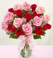 Shades of Pink and Red