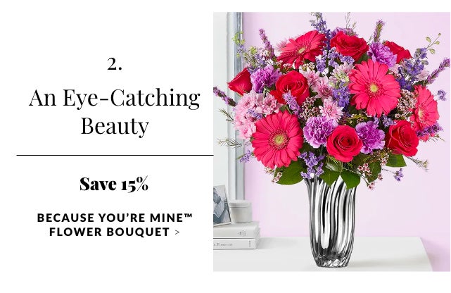 An Eye-Catching Beauty | Dazzle Her Day™ Bouquet