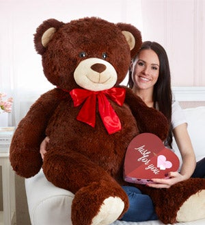 Lotsa Love® Handsome Henry Giant Bear with Truffles SHOP NOW