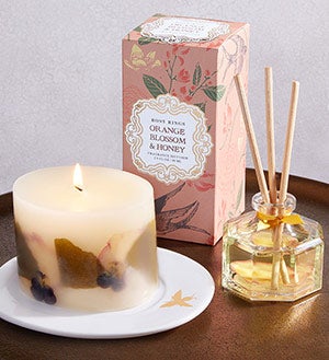 Rosy Rings Orange Blossom  & Honey Gift Set