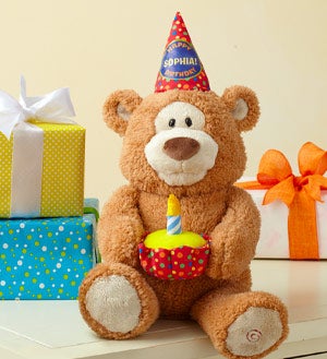 Happy Birthday Animated Bear by Gund®  Shop Now