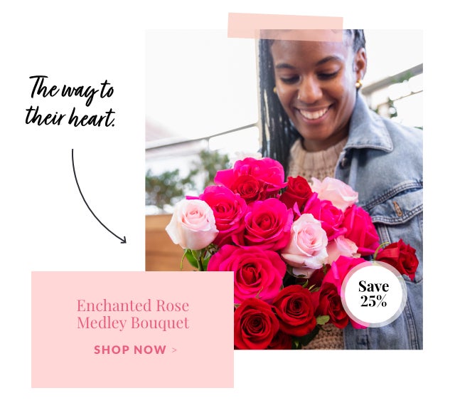 Enchanted Rose Medley Bouquet SHOP NOW Save 25%